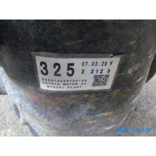 2007 Lexus GS GRS191 Hinteres Differential