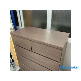 Nitori Brust Kleidung Lagerung kompakte Brust (Elea 80 DBR 5 Schritte)