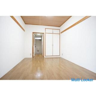 2 Minuten zu Fuß von der Bushaltestelle Hirokoji, 21㎡ 1K, separates Bad und WC, Solarium, Stadtgas, 