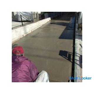 Wir werden Beton im Boden machen! Parkplatz, Hausfläche, Garage etc.! Kostenloses Angebot! Vermietun