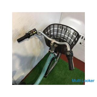 Elektrofahrrad Mamachari BRIDGESTONE Assista DX Scenic G Mint 24 Zoll Batterie mit großer Kapazität 