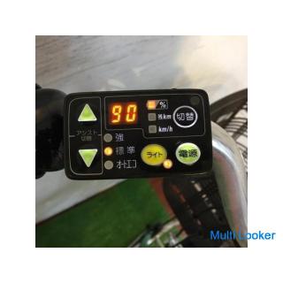 Elektrofahrrad Mamachari BRIDGESTONE Assista DX Scenic G Mint 24 Zoll Batterie mit großer Kapazität 