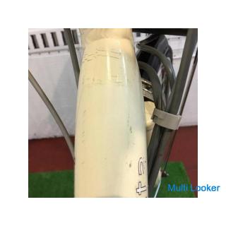 Elektrofahrrad Mamachari BRIDGESTONE Assista Elfenbein 26 Zoll 8AH Viele neue Ersatzteile! [Mit neue