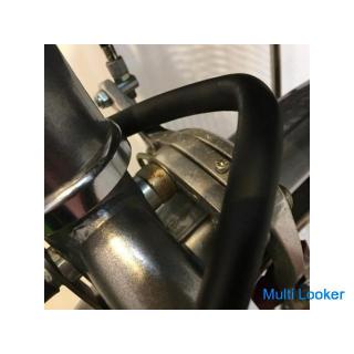 Elektrofahrrad Mamachari BRIDGESTONE Frontier DX Sparkle Silver 26 Zoll 8AH [Modell 2017]