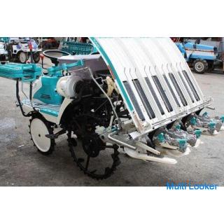 Kubota Reispflanzer Newell Star Pop 4-reihige Bepflanzung SPU450P 9,7 PS Dünger Dünger Power Ste Bac