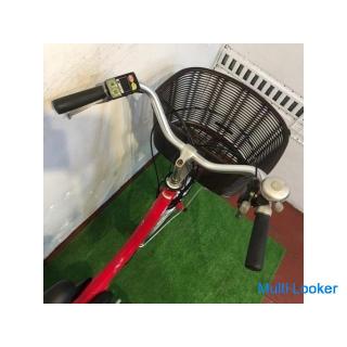 Elektrofahrrad Kleines Rad Fahrrad YAMAHA PAS Zion U Ethnisch Rot 20 Zoll Batterie mit großer Kapazi