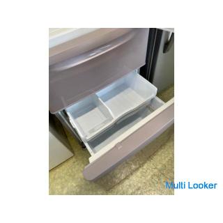 Panasonic Kühlschrank (321L) Pearl P Hergestellt im Jahr 2013 [teure weiße Ware Kauf R-One Tagawa St