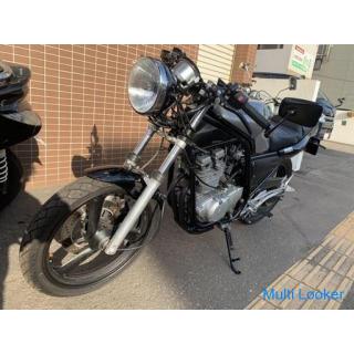 Yamaha SRX250 Neo Cafe Racer Full Custom 3WP Tatsächliche Arbeit Sepahan Schalldämpfer