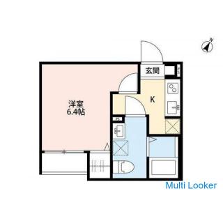 Wir können den gesamten Bereich von Chuo Ward vorstellen! Chibadera Station 10 Minuten zu Fuß 1K Ein