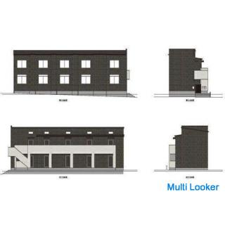 Wir stellen Ihnen ein 1K-Designer-Apartment vor, das 9 Gehminuten von der U-Bahn-Station Akatsuka en