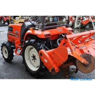 Kubota Traktor GT-5 23 PS 4WD Servolenkung Automatischer horizontaler Umkehrtraktor mit doppelter Ge
