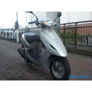 Honda AF56 Smart Dio Silber Batterie / Hinterreifen usw. Neu ersetzt