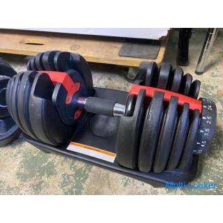 Verstellbare Hanteln 2,5-24 kg 2 Stk. Set Muskeltraining Eisen-Array