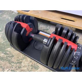 Verstellbare Hanteln 2,5-24 kg 2 Stk. Set Muskeltraining Eisen-Array