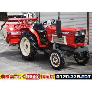 Yanmar Traktor YM1802D 18 PS 4WD Bodenbearbeitungsbreite 1300 Spornrad