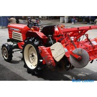 Yanmar Traktor YM1802D 18 PS 4WD Bodenbearbeitungsbreite 1300 Spornrad