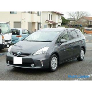 2013 Toyota Prius α S Memory Navi Full Seg ETC