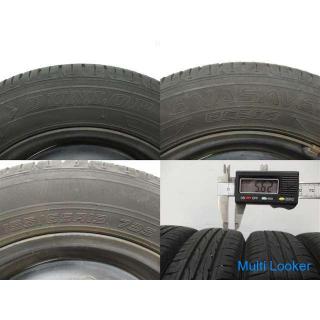 2005 Honda Life JB5 Stahlrad 4-teiliges Set