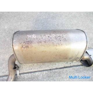 2010 Jaguar XF J05FA Schalldämpfer hinten rechts