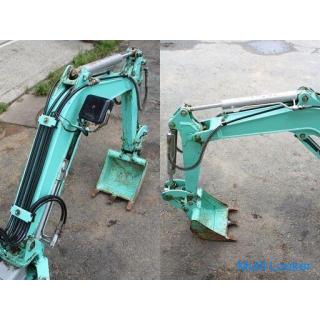 Kobelco Hydraulikbagger SS1 Mini Yumbo Gewicht 343 kg Benzin Tatsächlich 42 Stunden
