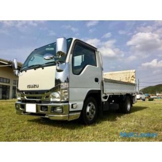 2015 Isuzu Elf 2t Flacher Körper 10 Shaku Fernost Entwicklung Vertikales Power Gate Alte gewöhnliche