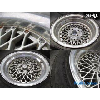 ● SSR-FM TYPE-B 15 Zoll 8J -2 PCD100 4H 4 Löcher Silber NA8C Roadster Verwendet für über Kotflügel A