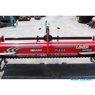 Kobashi Liner Harrow PLR 241 Schaben mit Rollen [Landmaschinendeck] [Andere Landmaschinen]