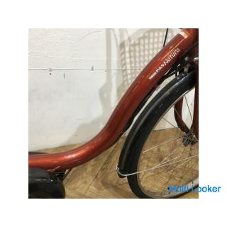 Elektrofahrrad Mamachari YAMAHA PAS Natura Orange 26 Zoll 8Ah Viele neue Ersatzteile! [Kobe]