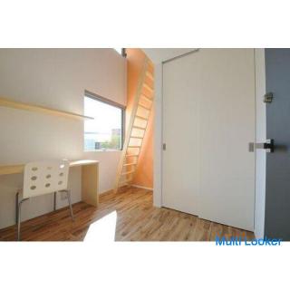 Orthodoxes WG-Haus! Midosuji-Linie! Das modische Einfamilienhaus des Designers! Der Nagai-Park ist e