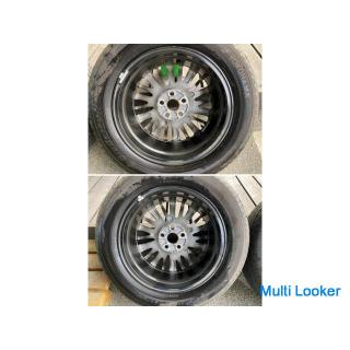 Toyota 30er Alphard Vellfire Original Alufelge ★ 17 Zoll ★ Yokohama 225/60R17 99H ★ 2 ★ Executive Sp