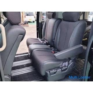 Nissan Elgrand 250 Highway Star ME51 Original HDD Navi Eingebauter ETC Halbschwarzer Ledersitz