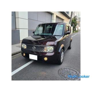 Nissan Cube 14S Kagayaki ED Externe HDD-Navigation & Farbrückkamera ETC Bi-Xenon Intellikey 1 Be