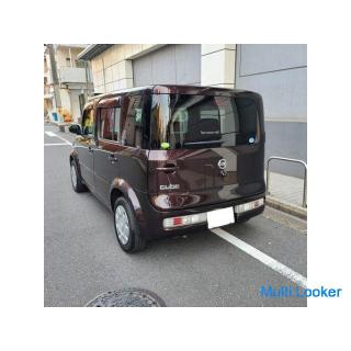 Nissan Cube 14S Kagayaki ED Externe HDD-Navigation & Farbrückkamera ETC Bi-Xenon Intellikey 1 Be