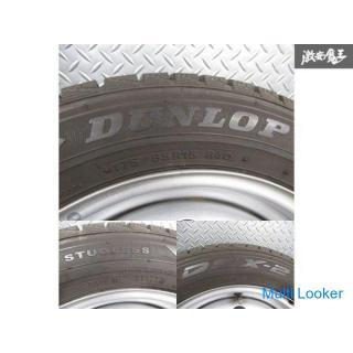 BMW MINI R50 R53 15 Zoll 5.5J +45 PCD 100 4H 4 Loch Eisenstahlfelgen 4er Set mit Spikereifen