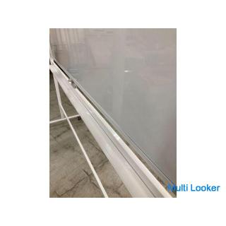 Gebrauchtes doppelseitiges Whiteboard 1800 ⅹ 900 180 cm x 90 cm mit Rollen Doppelseitig glatt selbst