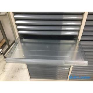 Gebrauchter KOKUYO A3 Briefkasten 2 Reihen flach 22 Stufen Klarer Schrank Dokumentenmappe Breite 105