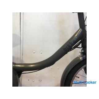 Elektrofahrrad für Kinder BRIDGESTONE Bike 2 Dunkelgrau 20 Zoll 8AH Für 3 Personen Mit ausschließlic