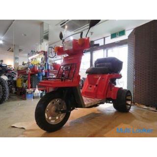 HONDA GYRO X TD01 Rot 7406 km.! Moped Original Charis Roller