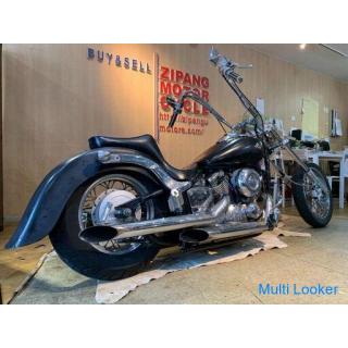 Yamaha Dragstar 400 400cc American Full Custom Rare Super Long Gabel mit Dokumenten Name änderbar