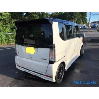 Wir bearbeiten Original-Autokredite! Egal was in der Vergangenheit Schwarz OK ♪ Honda N-BOX Custom z