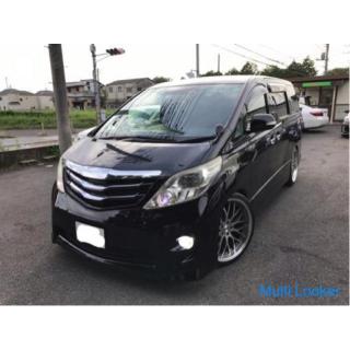 Wir bearbeiten Original-Autokredite! Egal was früher war ♪ Schwarz OK ♪ Toyota Alphard 240S 21 Zoll 