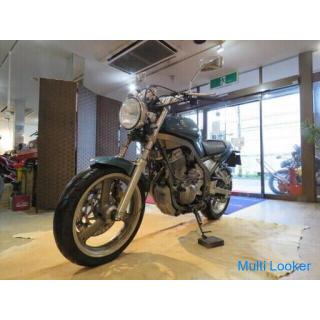 YAMAHA SRX400 3VN 400cc 51.545 km. Grüne Brembo Bremse 1992 Modell!