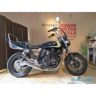 YAMAHA XJR 400 4HM 400cc 19,848 km. Schwarzmetallic 1993!