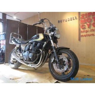 YAMAHA XJR 400 4HM 400cc 19,848 km. Schwarzmetallic 1993!