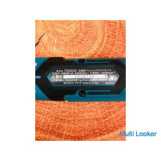 Makita TD022DZ Pen Impact Driver [Rerise Noda Atago Store] [Store Transaction Limited] [Gebraucht]