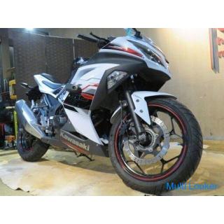 KAWASAKI NINJA 250 JBK-EX250L 250cc 2014 4327 km Perlweiß