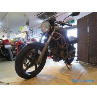 HONDA VTR250 MC33 24.399 km Schwarz 250cc! Perfekt für Stunts! Schalldämpfer aus Metall