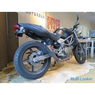 HONDA VTR250 MC33 24.399 km Schwarz 250cc! Perfekt für Stunts! Schalldämpfer aus Metall