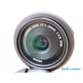 [Tomakomai Banana] Canon / Canon Single Focus Wechselobjektiv Dünnes Panque-Objektiv EF-S24mm F2.8 S