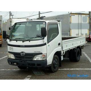 2007 Hino Dutro 2 Tonnen Flat AT Automatik voll ausgestatteter ABS Airbag